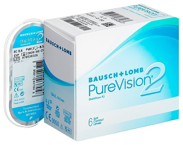 Bausch & Lomb PureVision 2 (6 линз)