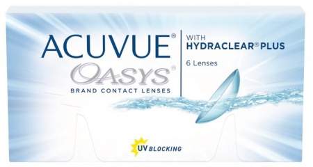 Acuvue Oasys with Hydraclear Plus (6 линз)